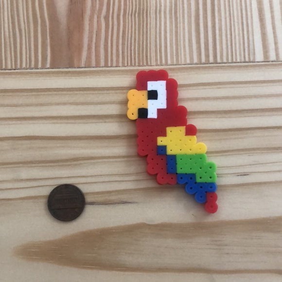 Perler Bead Parrot - Picture 2 of 4